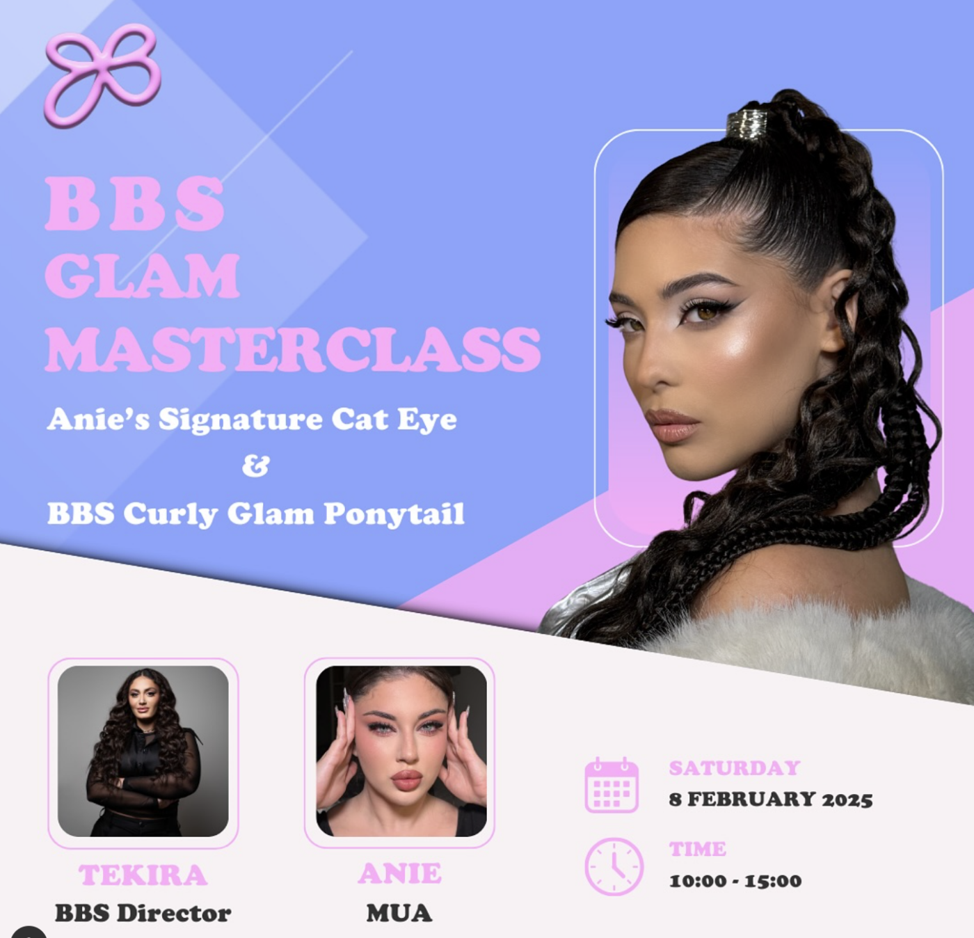 BBS GLAM MASTERCLASS | TEKIRA X ANIE 💫 ANIE’S SIGNATURE CAT EYE